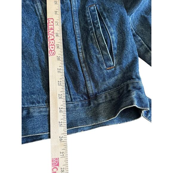 Eagle Ridge Denim Jean Large Men's Outfitter Jacket Liner Grunge Retro READ - Picture 7 of 10